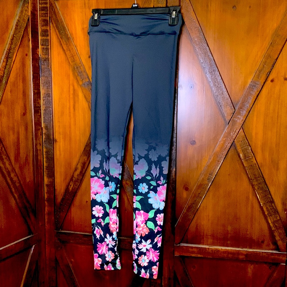 Flower fade leggings